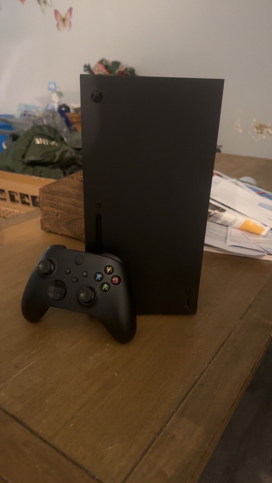 Xbox Series X With Controller