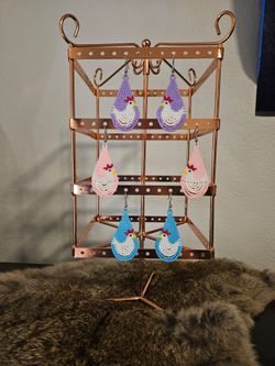 Chicken Earrings