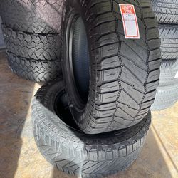 LT 35X12.50R20 MILE STAR X/T full pair 2 tires