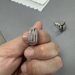 Anillos Para Dama Plata $70 