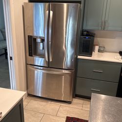 LG side-by-side refrigerator