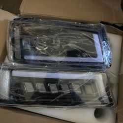 Chevy Head Lights Led/projector 