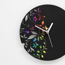 Unique 12 inch Wall Clock 