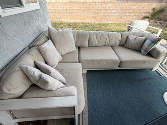 Outdoor Patio Sectional Couch Set