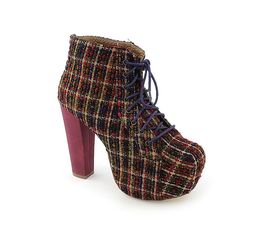 ROCKLAND PLATFORM ANKLE BOOTIES