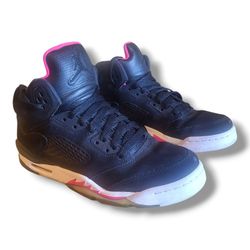 Nike Air Jordan 5 Retro GS 440892-029 'Deadly Pink' Size 6.5Y, Women's 8 Shoes