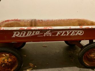 Antique Radio Flyer Wagon