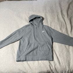 Grey Nike Hoodie Size M