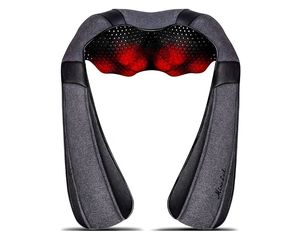 Mirakel Heat Neck Massager for Pain Relief Deep Tissue Gift for Women Men