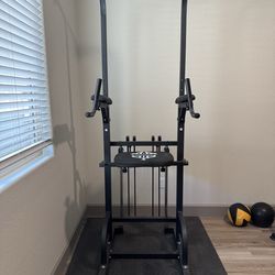 Sportsroyal Power Tower Assisted Pull Up and Dip Station