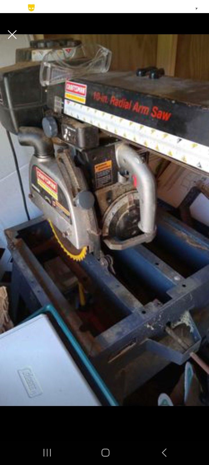 Radial Arm Saw