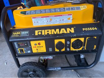 FIRMAN 4450/3550 Watt Generator