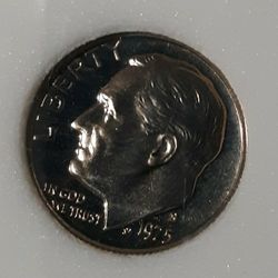 1975-S GEM PROOF Roosevelt Dime DCAM