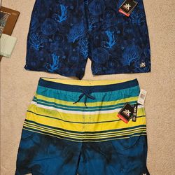 NEW Men Swim Trunks Size  XXL, $25 Each.