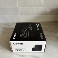 Canon PowerShot G7 X Mark III