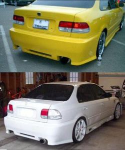 Bumpers Honda civic eg 92 93 94 95 BW rear bumper weekend sale BODYKIT BODYKITS BODY KIT BODY KITS LIQUIDATION SALE