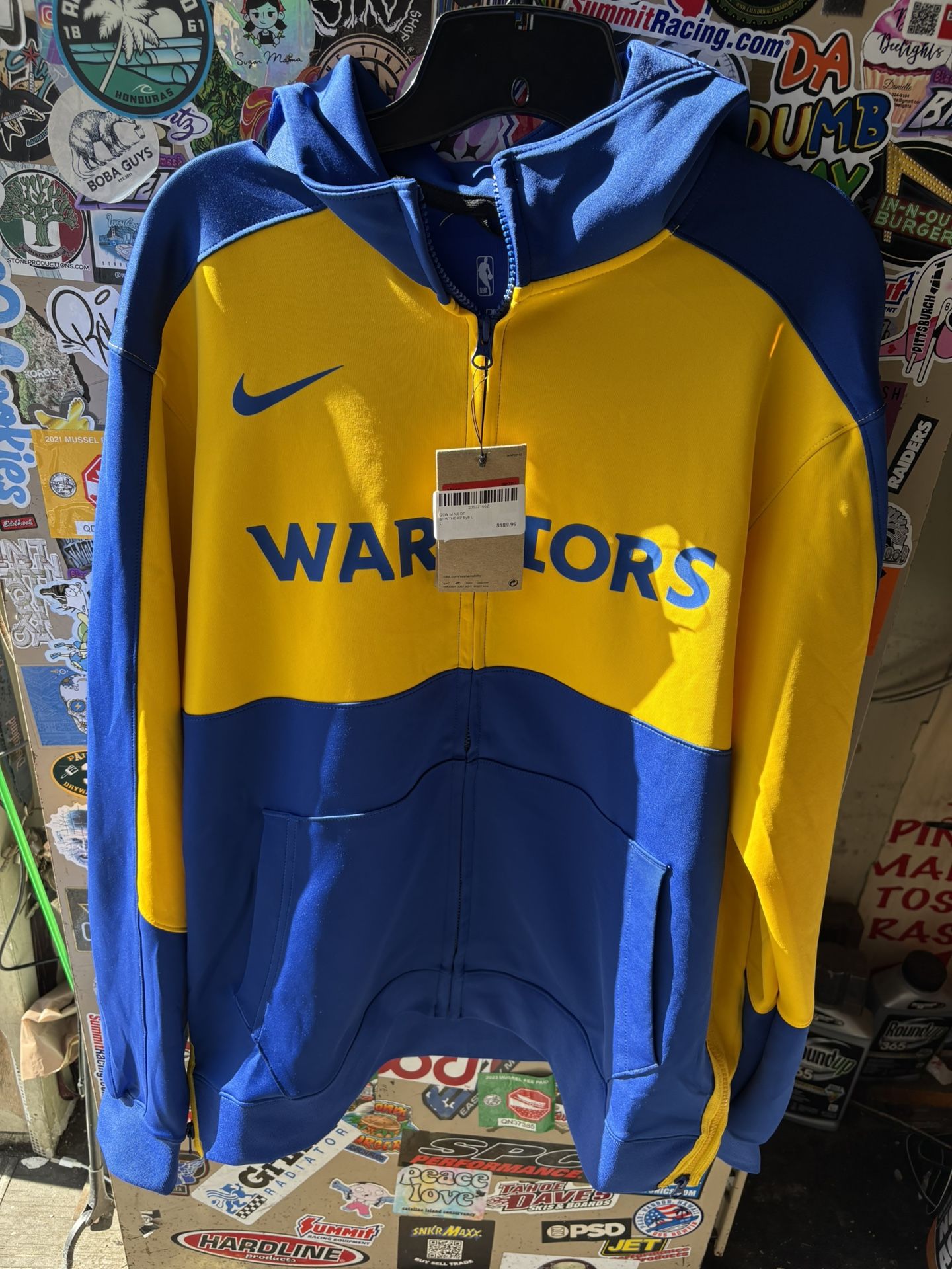 Golden State Warriors Full Zip Hoodie