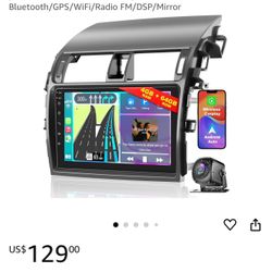 Android 4+64 GB Radio Car Toyota corolla 2009-2013 9” Inch Android