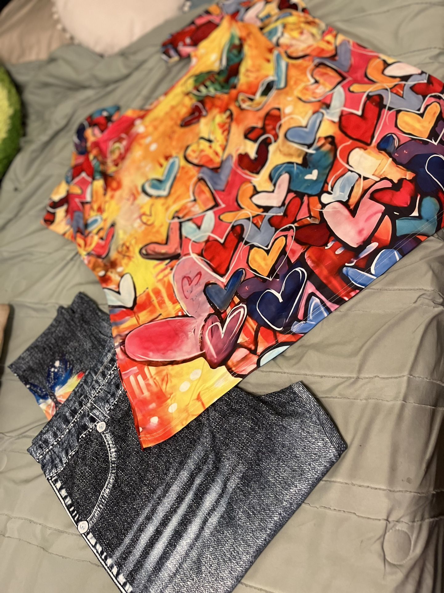 Plus size women’s two-piece set size 5X