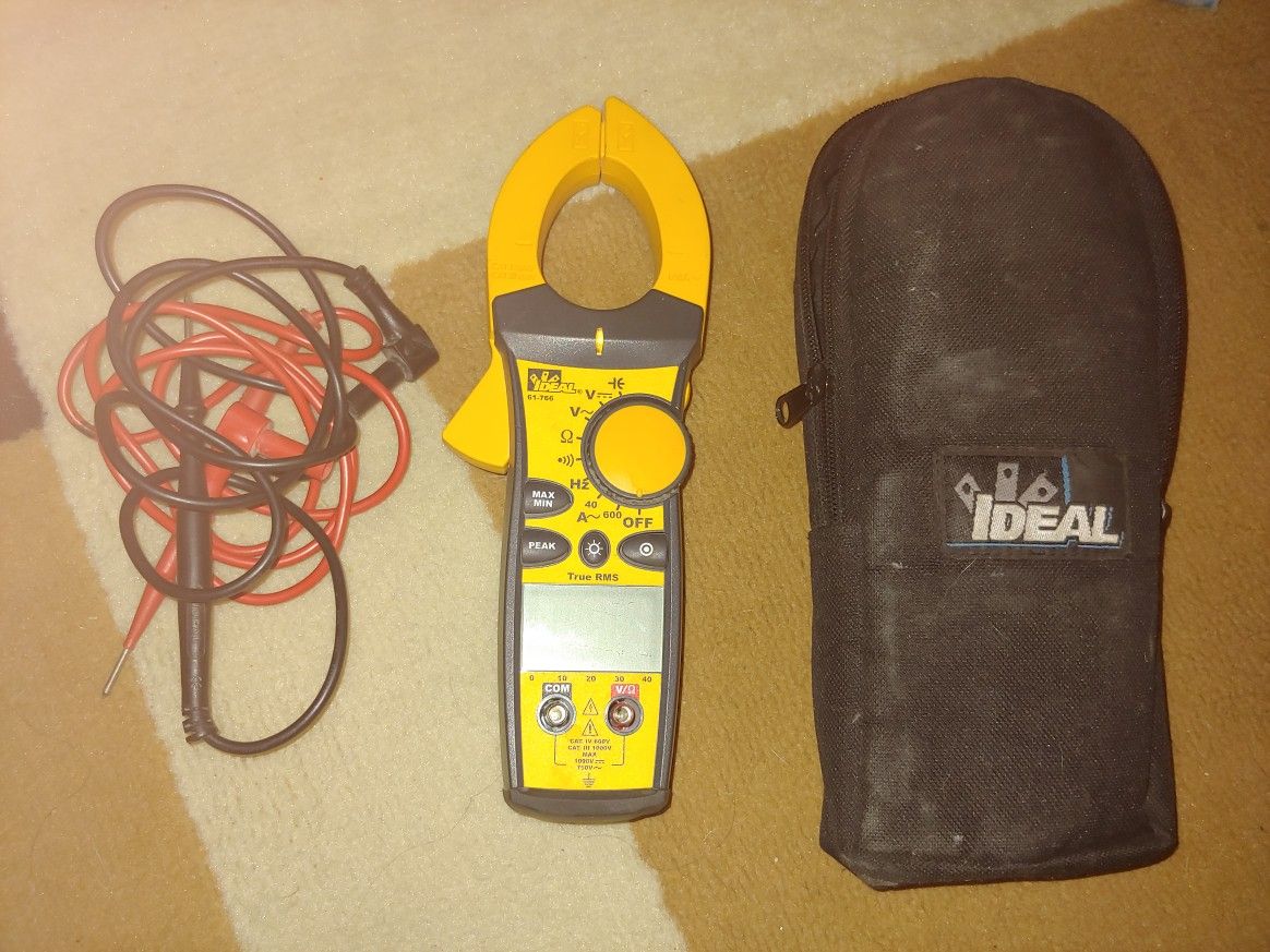 Ideal 61-766 clamp meter