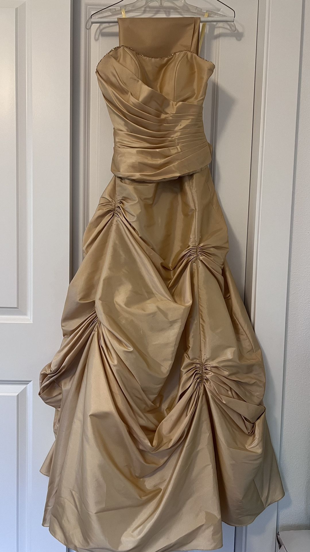 Gold Prom Dress