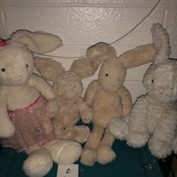 7 Jellycat Bunny Rabbit Plushies