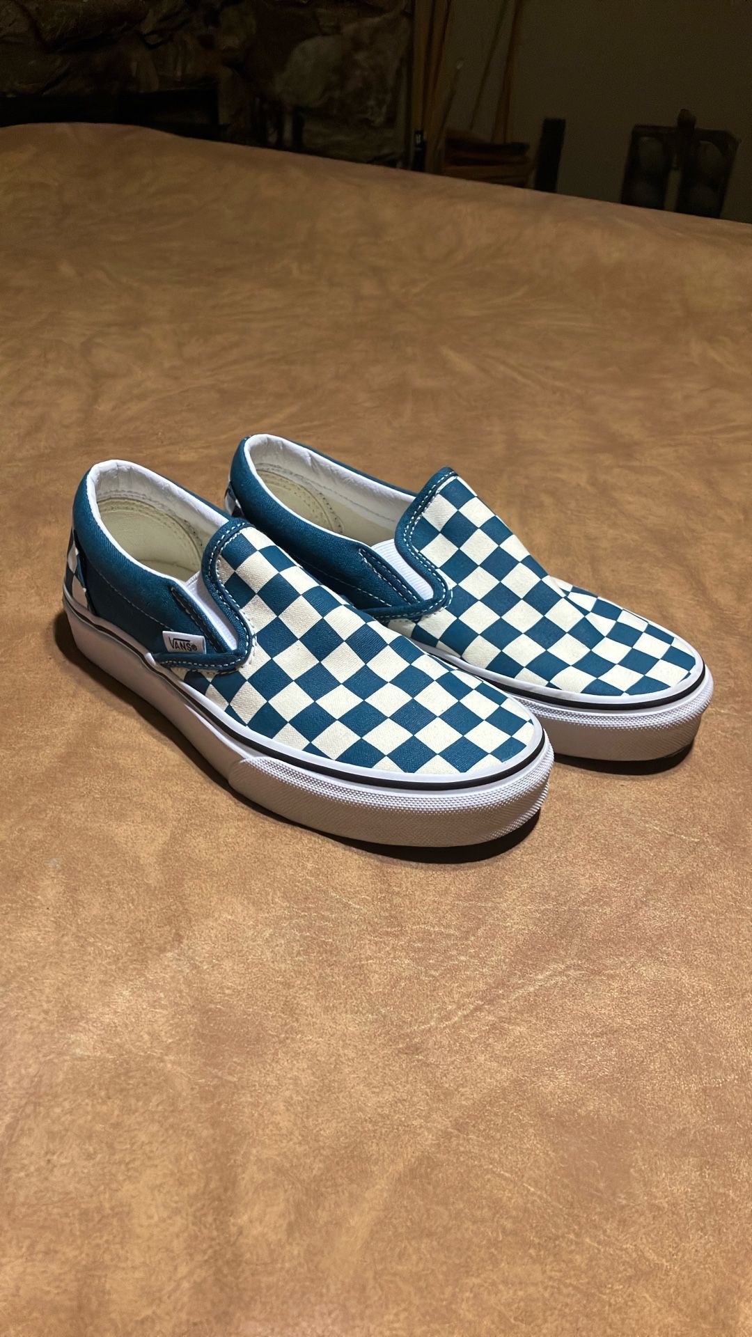 Blue Van Off The Wall Shoes