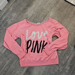 VS pink oversized sweater y2k 