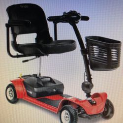 Pride  4 Wheel Go Go Elite Travel Scooter