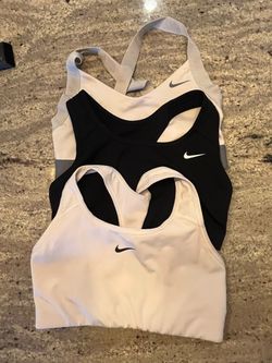 Nike Black Sports Bra- set of 3 women’s small