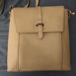Tan Purse Backpack 