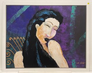 Lee White Mixed Media Paintings Unframed