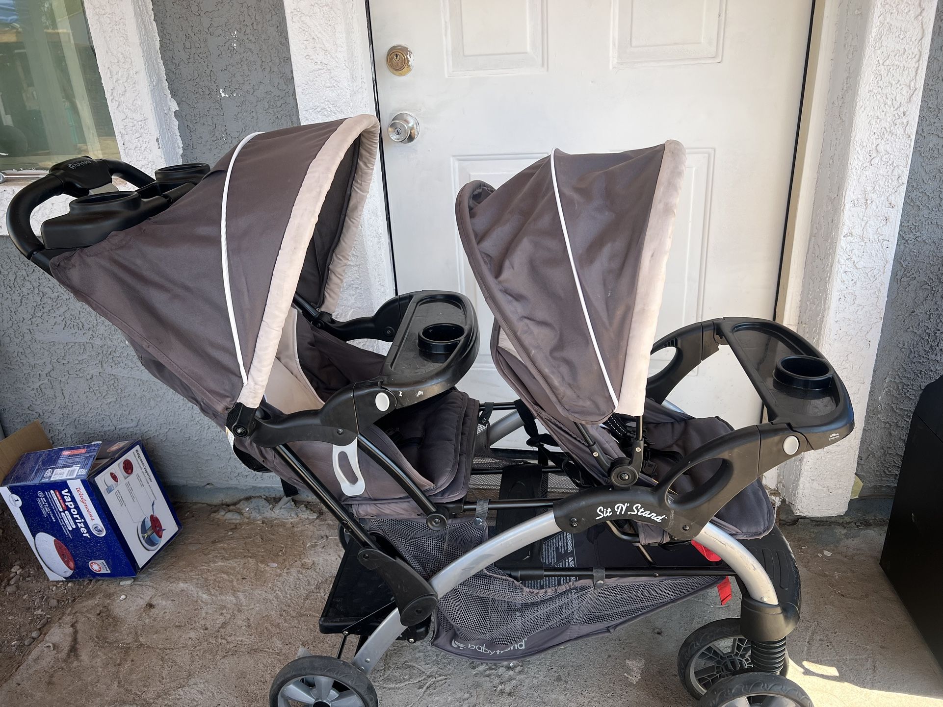 Double Stroller Sit And Stand 