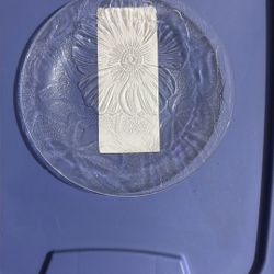 Crystal Plate, Flower $4