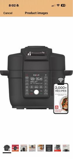 Instant Pot Duo Crisp Ultimate Lid (6.5-quart, 13-in-1 multi-cooker)