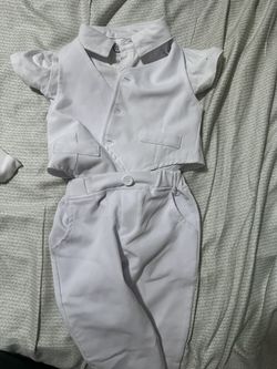 6-12 Mos Boys’ Baptism Outfit