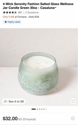 CASALUNA 4 WICK candle