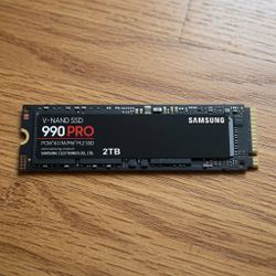 SSD 2TB Samsung 990 Pro M.2-2280 PCIe 4.0 X4 NVME