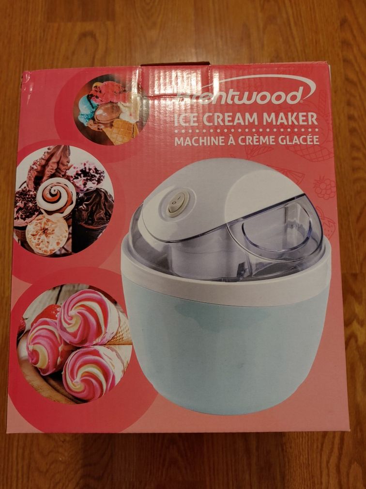 New Ice Cream Maker Appliance Brand New 1 quart Cook Serve Desserts Kitchen Appliance