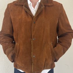 Vintage Western Suede Jacket 