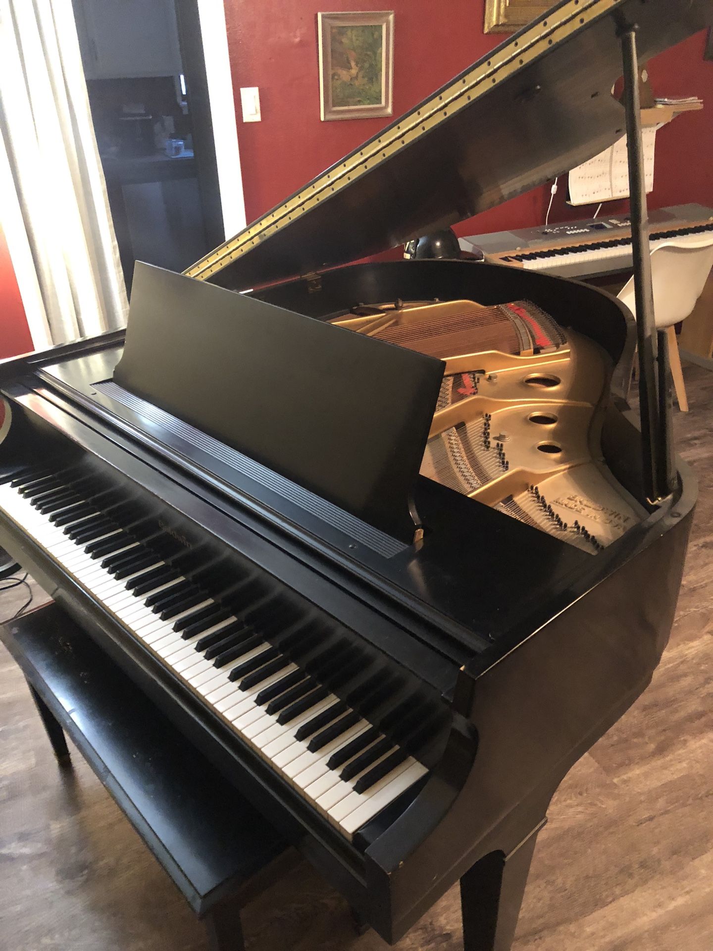 Baldwin Baby Grand Piano Ebony Black