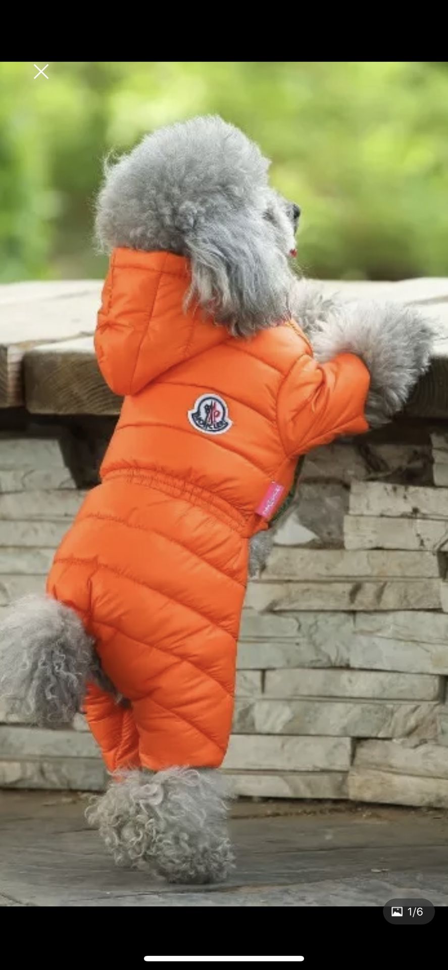 Moncler Dog Clothes 