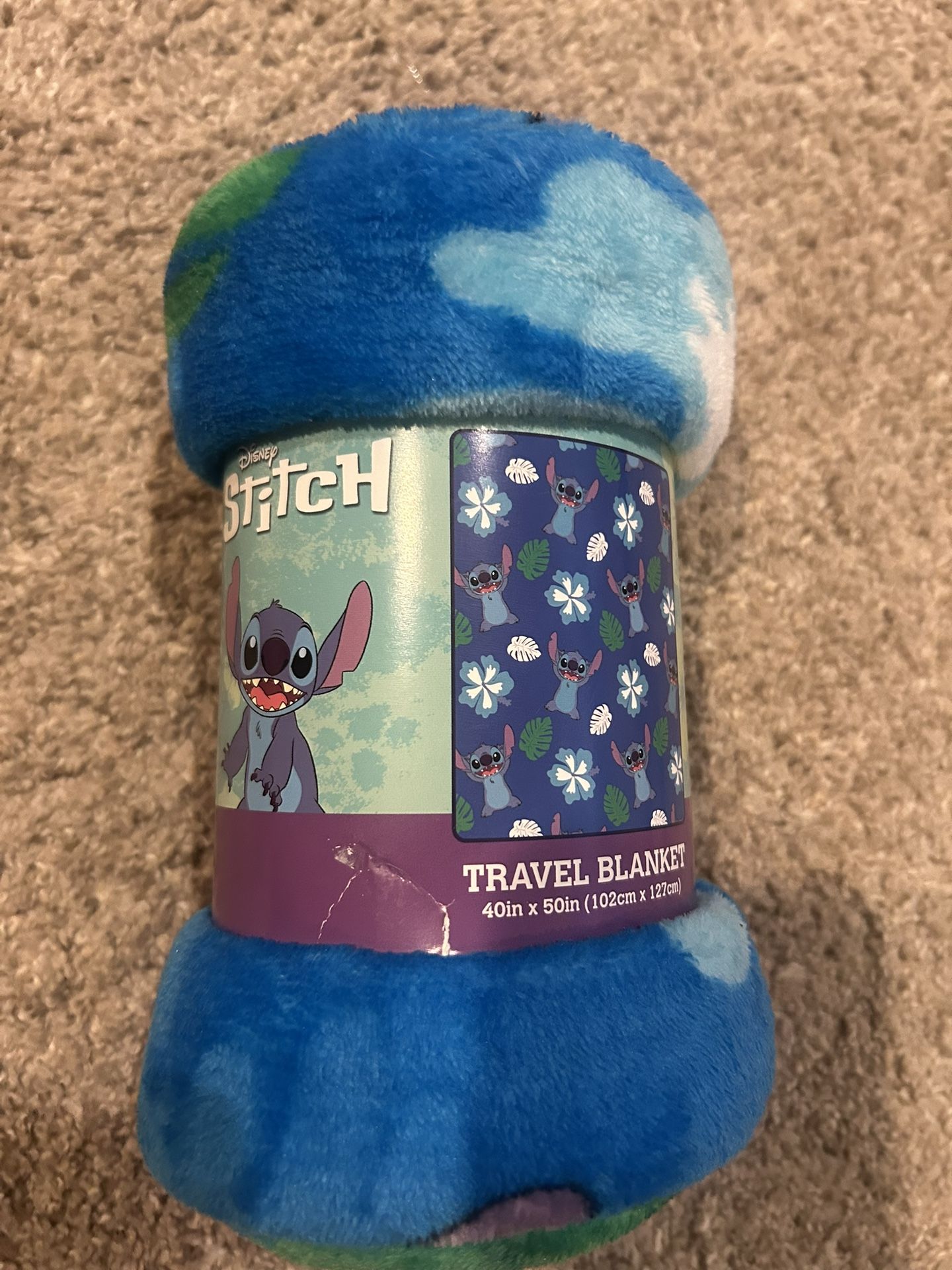 Disney Stitch Blanket (new)