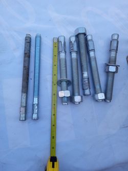 25 Lead Shield Anchor Bolts