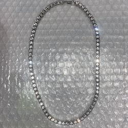 moissanite tennis chain