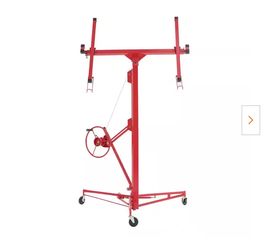 Drywall panel lift hoist