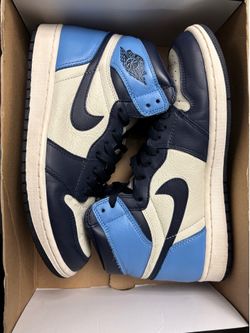 Obsidian Blue Jordan 1s