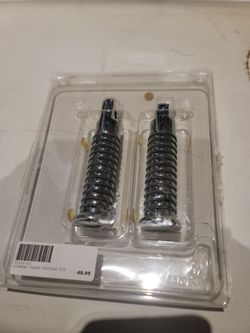 Harley Davidson Chrome Small Bar Shield O-Ring Highway Footpegs