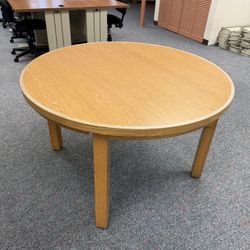 3 Wooden Round Tables - $100 EACH