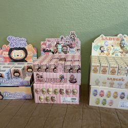 Small LABUBUS (energy, Have A Seat And Macaroni 